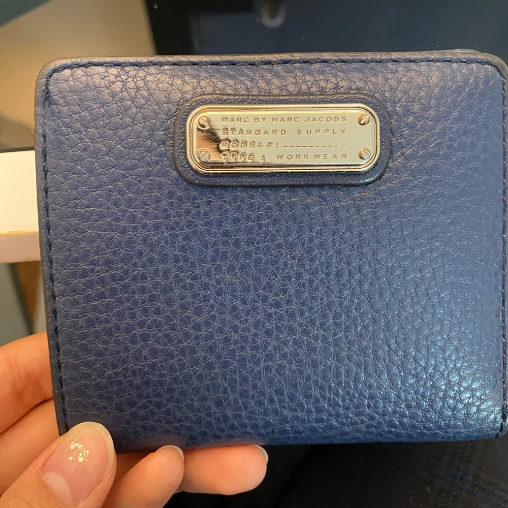 Blue MARC BY MARC JACOBS wallet
